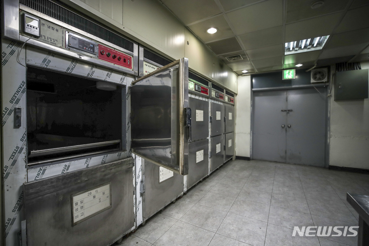 기사와 상관없는 안치실 자료사진(뉴시스DB)
