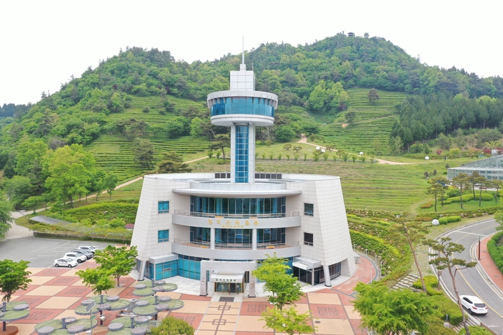 [보성=뉴시스] 전남 보성 한국차박물관 전경. (사진 제공 = 보성군) *재판매 및 DB 금지