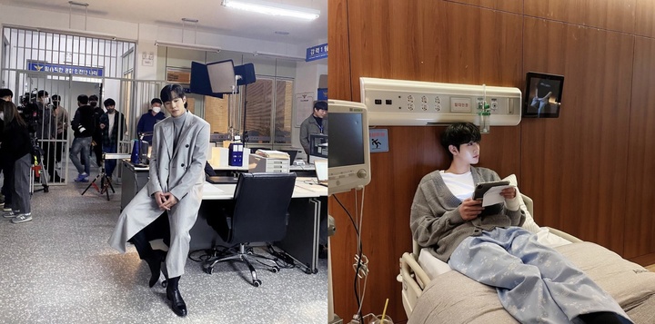 [서울=뉴시스] 배우 안효섭. 2022.04.06.(사진=인스타그램 캡처) photo@newsis.com*재판매 및 DB 금지 *재판매 및 DB 금지