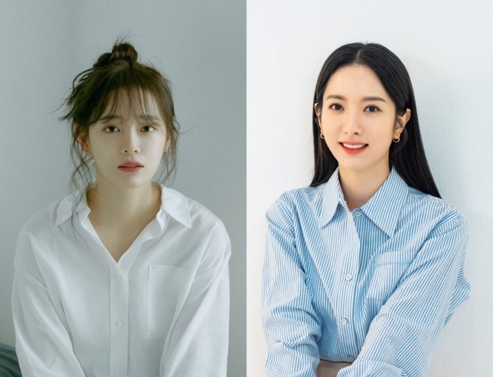 [서울=뉴시스] 김세정·김지연. 2022.04.07(사진=킹콩by스타쉽, 젤리피쉬엔터테인먼트 제공) photo@newsis.com *재판매 및 DB 금지