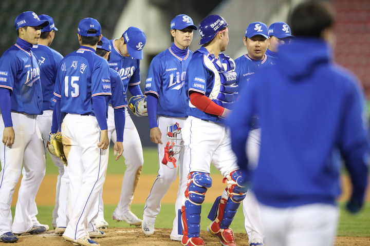 프로야구 삼성 라이온즈 선수단. (사진=삼성 제공) *재판매 및 DB 금지