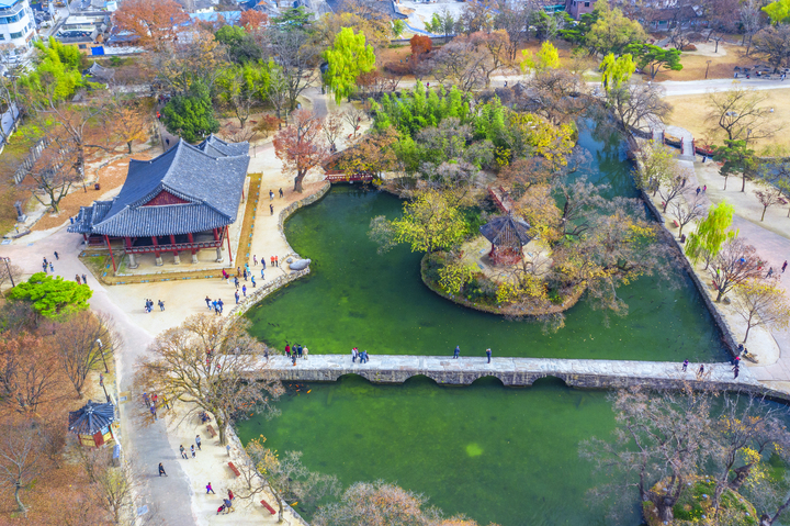 남원 광한루원 항공사진. *재판매 및 DB 금지