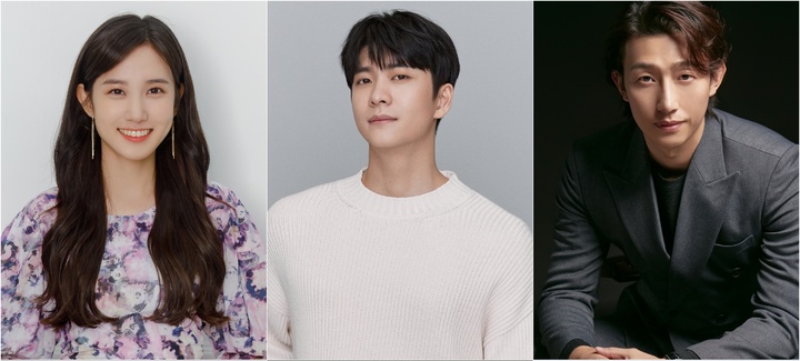 왼쪽부터 박은빈, 강태오, 강기영