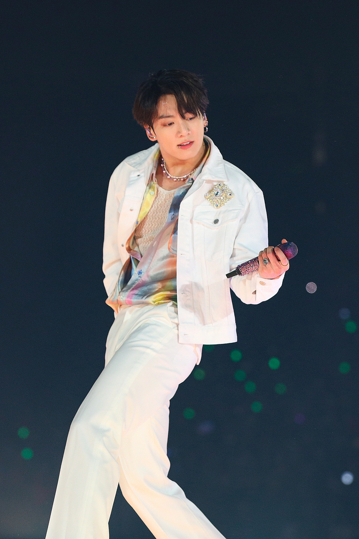 [라스베이거스=뉴시스] 방탄소년단 정국_BTS PERMISSION TO DANCE ON STAGE - LAS VEGAS. 2022.04.09. (사진 = 빅히트 뮤직 제공) photo@newsis.com *재판매 및 DB 금지