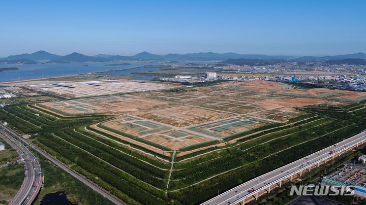 [인천=뉴시스] 이루비 기자 = 인천 서구 수도권매립지 제2매립장 전경. (사진=수도권매립지관리공사)