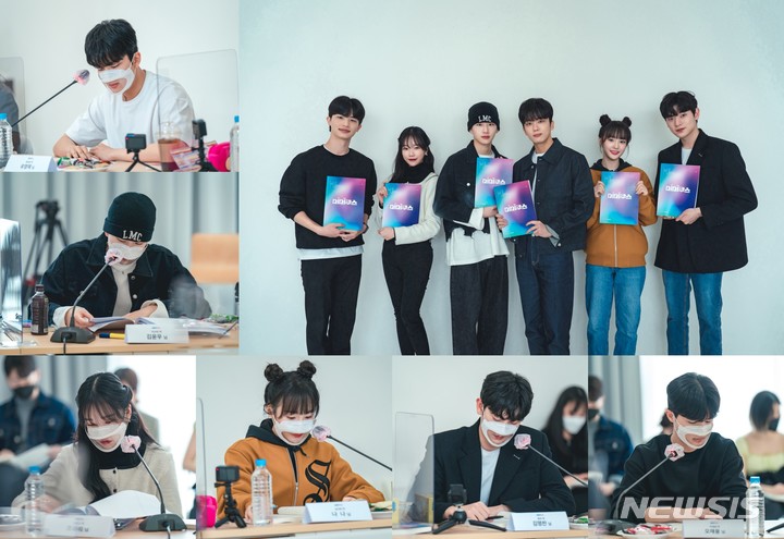 [서울=뉴시스] ‘미미쿠스' 대본 리딩 현장 . 2022.04.11. (사진 = 플레이리스트 제공 ) photo@newsis.com*재판매 및 DB 금지