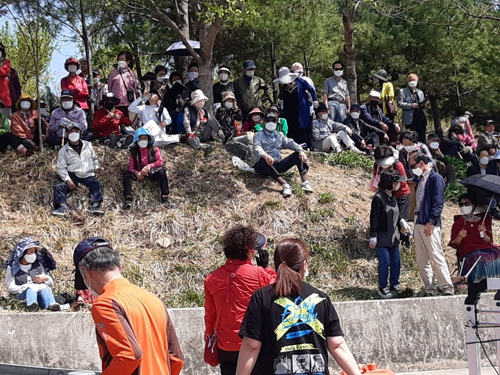 박근혜 전 대통령 달성 사저앞 시민들 *재판매 및 DB 금지