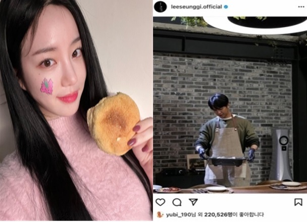 [서울=뉴시스] 이유비 이승기 2021.04.13(사진=인스타 캡처) photo@newsis.com&nbsp; *재판매 및 DB 금지