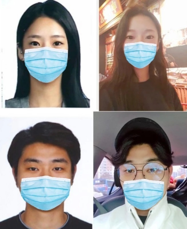 [서울=뉴시스]이은해씨와 공범 조현수씨의 공개 수배 사진에 마스크를 합성한 모습이다. 온라인 커뮤니티 캡쳐 *재판매 및 DB 금지