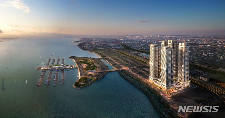 현대건설, '힐스테이트 라군인 테라스 2차' 홍보관 오픈