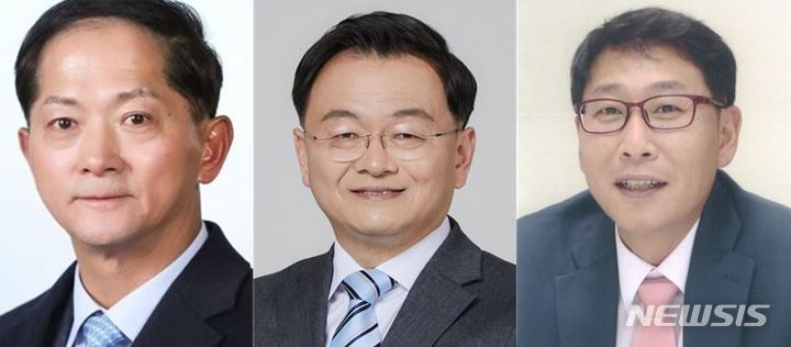왼쪽부터 이재준, 민경선, 김영환 더불어민주당 고양특례시 예비후보. 