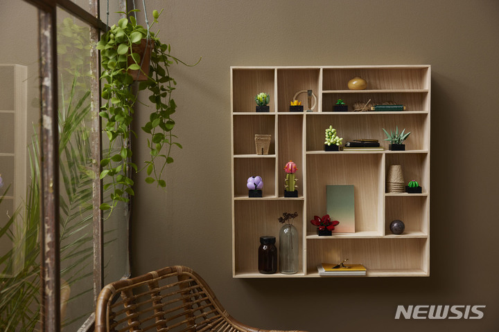 [서울=뉴시스] 레고 보태니컬 컬렉션 다육식물. (사진=레고그룹 제공) 2022.04.15. photo@newsis.com