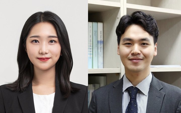 윤서한(왼쪽) 학생과 박준용 지도교수 (사진=금오공대 제공) *재판매 및 DB 금지