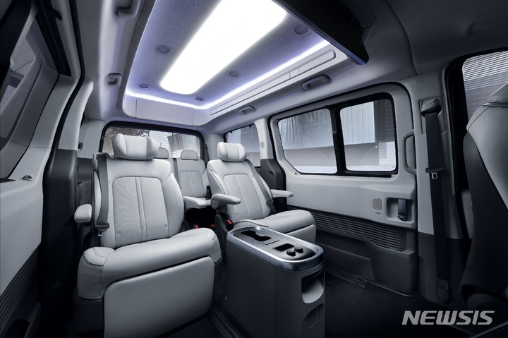 [서울=뉴시스]현대차 스타리아 라운지 리무진 7인승.(사진=현대자동차 제공) 2022.4.19 photo@newsis.com 