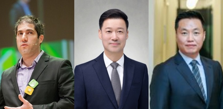 아비람 제닉 SSD랩스 공동 창업자, 이석호 프루프포인트 한국지사장, 송대근 체크막스 한국지사장(왼쪽부터) [사진=각 사] *재판매 및 DB 금지