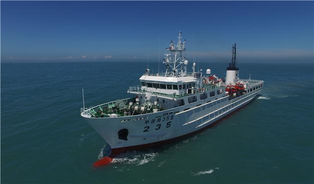 중국과 공동순시에 참여하는 국가어업지도선인 무궁화35호.(사진=해수부 제공) *재판매 및 DB 금지