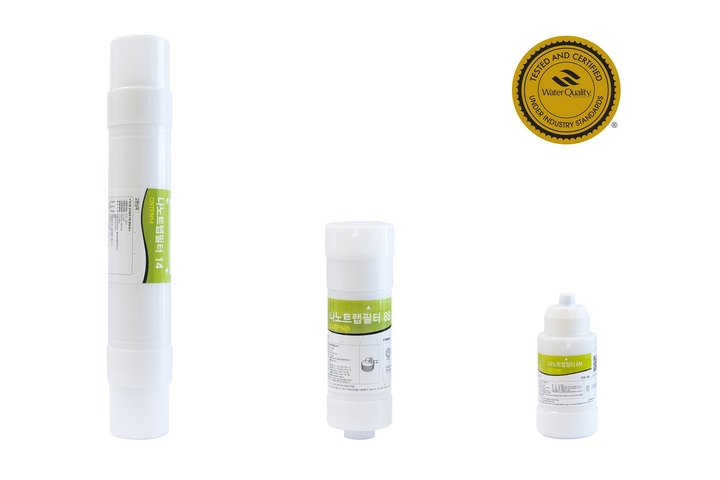 [서울=뉴시스] 코웨이 나노트랩 필터 3종. (사진=코웨이 제공) 2022.04.21. photo@newsis.com *재판매 및 DB 금지