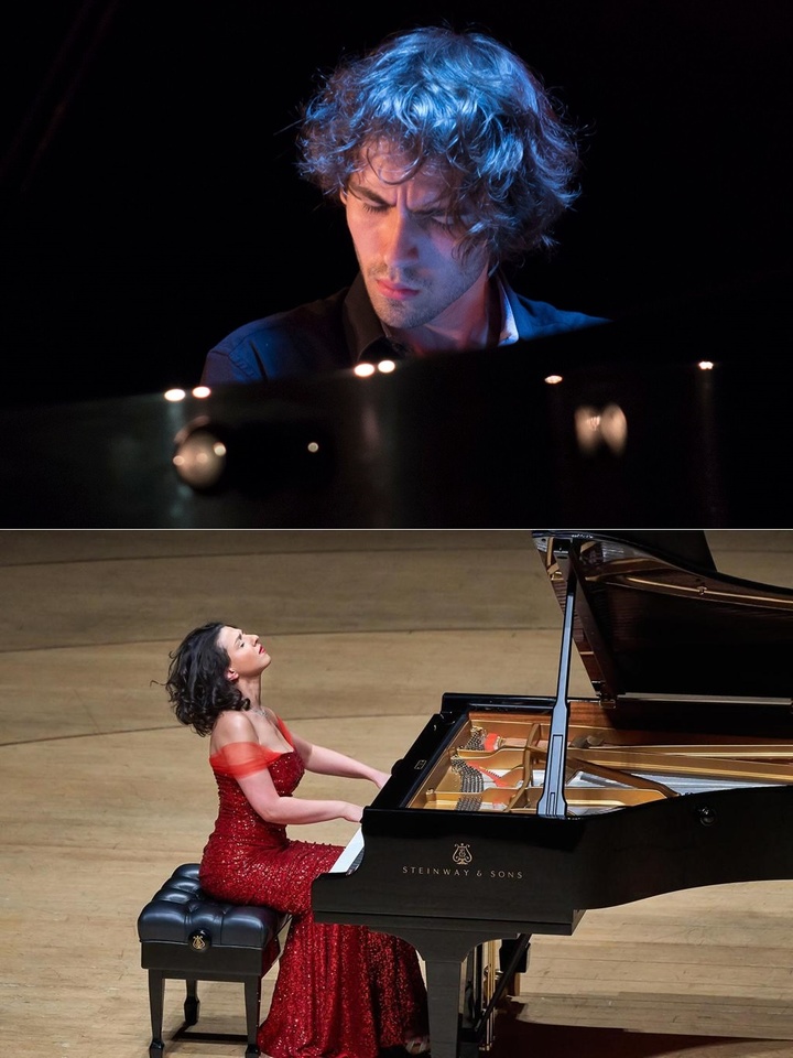 [서울=뉴시스](위쪽부터) 피아니스트 알렉상드르 캉토로프, 카티아 부니아티쉬빌리. (사진=마스트미디어/인아츠프로덕션·Kim Young Seon 제공) 2022.04.21. photo@newsis.com *재판매 및 DB 금지