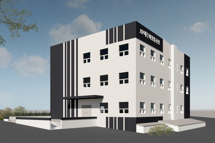 [제주=뉴시스] 제주 화장품 공장 투시도. (사진=제주도 제공) *재판매 및 DB 금지