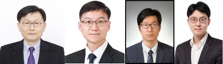 [울산=뉴시스] 구미현 기자 = 이종훈·권영국 UNIST 교수, 김우열 KENTECH 교수 김형준 KAIST 교수 (사진 왼쪽부터 차례대로) 2022.04.24. (UNIST 제공) *재판매 및 DB 금지
