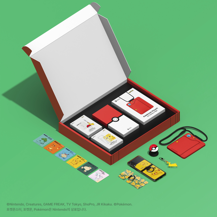 [서울=뉴시스]'갤럭시 Z 플립3 포켓몬 에디션' 패키지 (사진=삼성전자 제공) *재판매 및 DB 금지