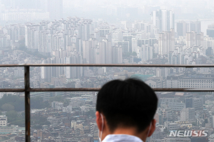 서울시내 아파트 단지. 뉴시스 자료사진.