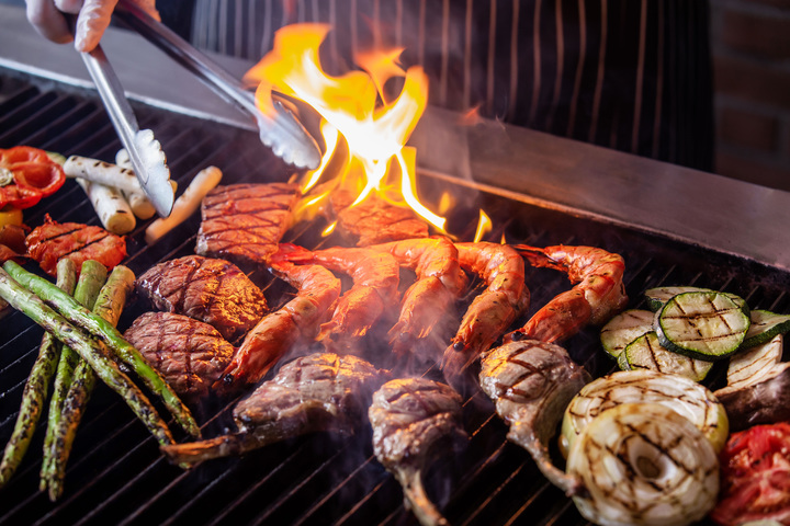 그랜드 하얏트 서울 '더 테라스'의 바비큐 *재판매 및 DB 금지