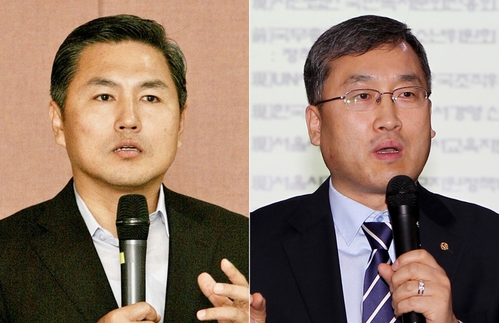 [증평=뉴시스] 증평군 명예군민 원광희(왼쪽) 충북연구원 지역발전연구센터장과 김을호 독서문화진흥회장. (사진=뉴시스 DB) photo@newsis.com *재판매 및 DB 금지