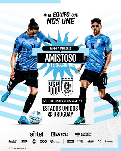 [서울=뉴시스]벤투호 상대 우루과이, 6월 미국과 평가전. (캡처=우루과이축구협회 페이스북)