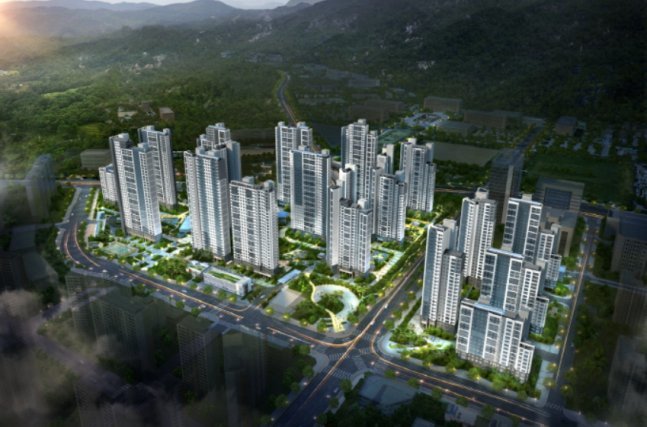 과천 위버필드 조감도(사진 제공=SK에코플랜트) *재판매 및 DB 금지