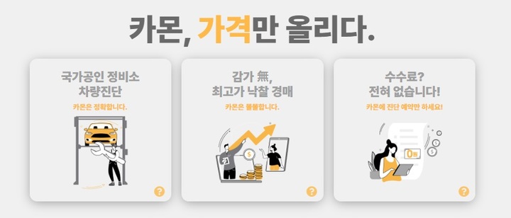 [서울=뉴시스] 중고차 거래 플랫폼 '카몬' 소개. (사진=카몬스터 제공) 2022.05.01 photo@newsis.com *재판매 및 DB 금지