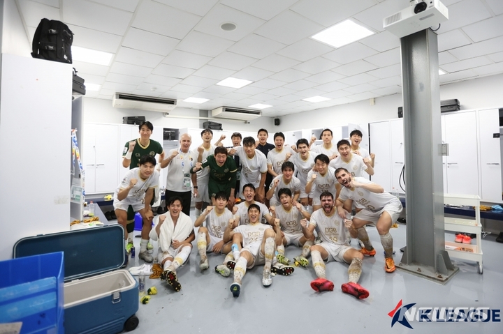 [서울=뉴시스]ACL 16강에 오른 대구FC. (사진=프로축구연맹 제공)