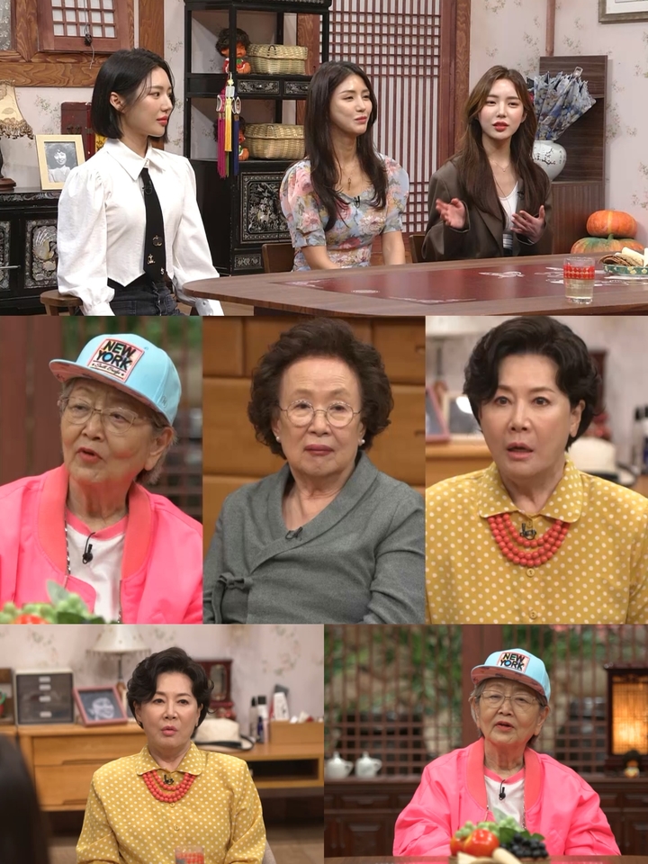 [서울=뉴시스]24살 쌍둥이와 엄마. 2022.05.02. (사진=채널S '진격의 할매' 제공) photo@newsis.com*재판매 및 DB 금지 *재판매 및 DB 금지