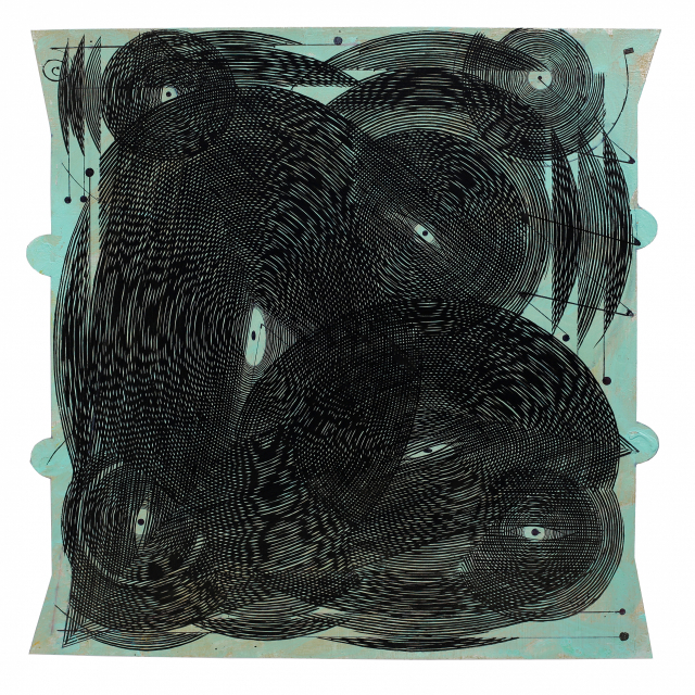 창원대학교 미술학과 김홍진 교수 작품 'Soul Fishing 21-008.1596'. *재판매 및 DB 금지