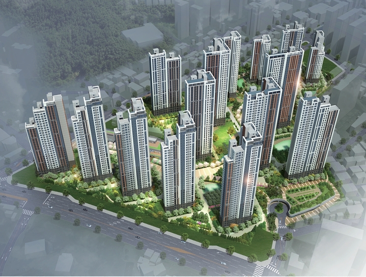 의정부 탑석센트럴자이 장기전세주택 조감도. (사진=GH 제공) *재판매 및 DB 금지