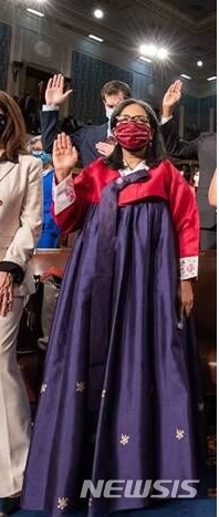 [서울=뉴시스] 매릴린 스트리클런드 미국 연방하원의원