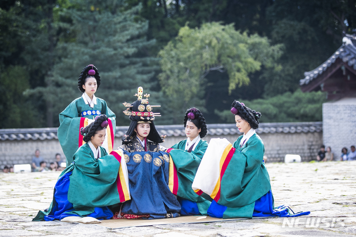 [서울=뉴시스] 2019 종묘 묘현례 행사. (사진=문화재청 제공) 2022.05.09. photo@newsis.com *재판매 및 DB 금지
