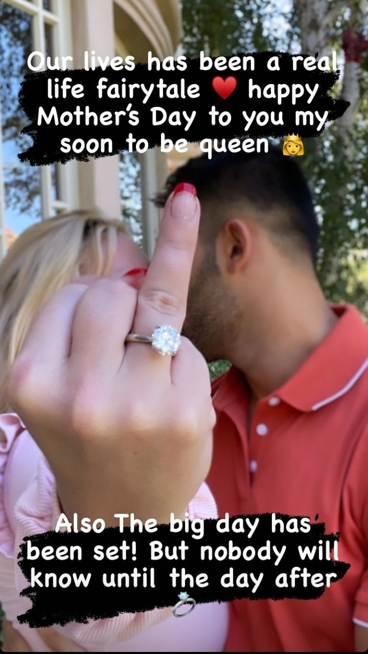 [서울=뉴시스]브리트니 스피어스, 샘 아스가리. 2022.05.09. (사진=샘 아스가리 인스타그램 캡처) photo@newsis.com*재판매 및 DB 금지 *재판매 및 DB 금지