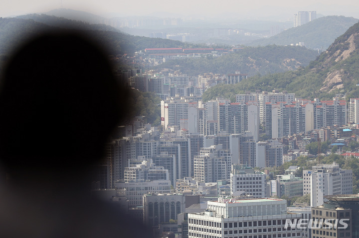 서울시내 아파트 단지. 뉴시스 자료사진.