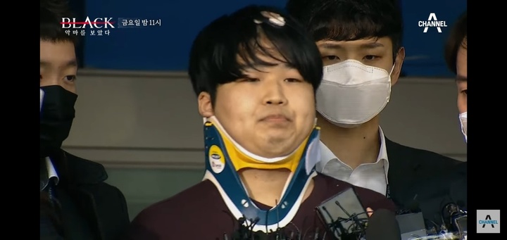 [서울=뉴시스]조주빈. 2022.05.12. (사진=채널A '블랙 악마를 보았다' 제공) photo@newsis.com*재판매 및 DB 금지 *재판매 및 DB 금지