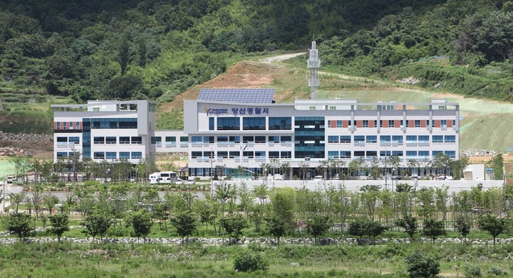 경남 양산경찰서 전경. *재판매 및 DB 금지