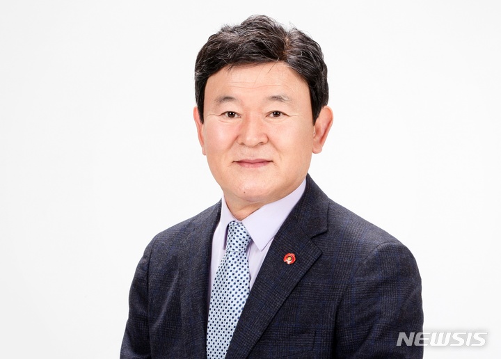 김광수 제주도교육감 예비후보 모습.