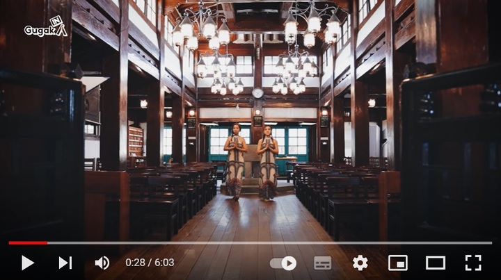 듀오그룹 '사위'의 뮤직비디오 '새로운 의식'. 2022.05.15. (사진=유튜브 캡처) photo@newsis.com *재판매 및 DB 금지