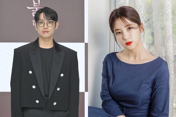 이준(왼쪽), 박초롱