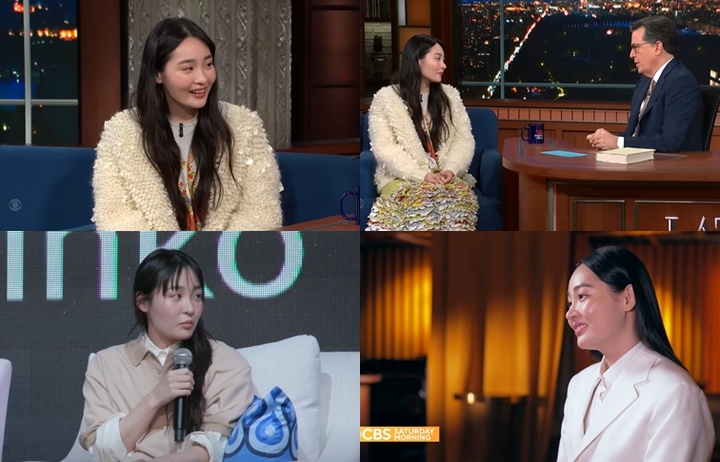 '파친코' 김민하, 美 CBS 토크쇼 단독 게스트…글로벌 활동