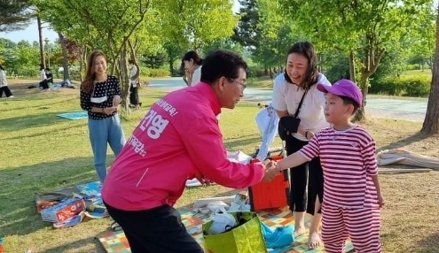 충북교육감 후보들 사전투표 독려 캠페인(종합)