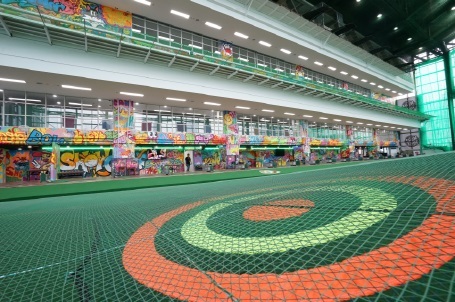 쇼골프 여의도점에 설치된 AR 퍼팅장. *재판매 및 DB 금지