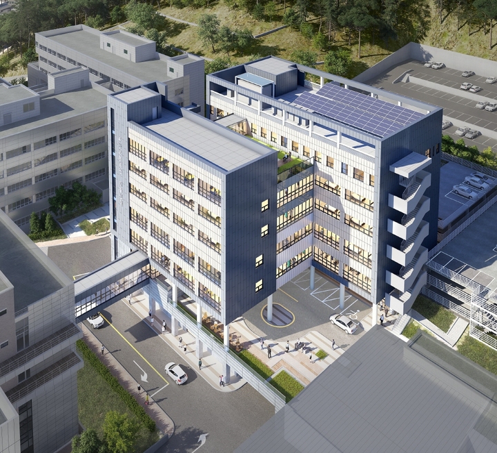 [서울=뉴시스] 부산보훈병원 재활센터 조감도. 2022.05.26. (사진=국가보훈처 제공) *재판매 및 DB 금지