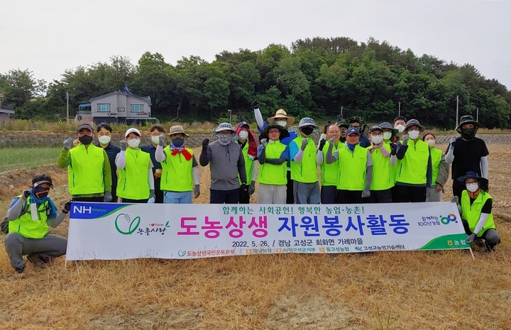 경남농협, 마늘 수확기 맞은 농촌지역 일손지원   *재판매 및 DB 금지