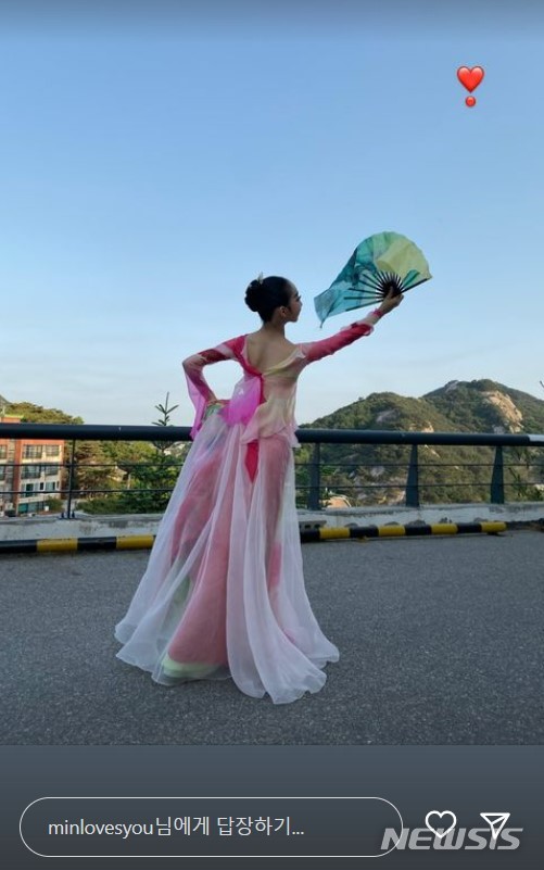 [서울=뉴시스] 박명수 딸 민서. 2022.05.29. (사진 = 한수민 인스타그램 캡쳐) photo@newsis.com*재판매 및 DB 금지